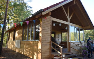 Waldhütte des Waldkindergartens